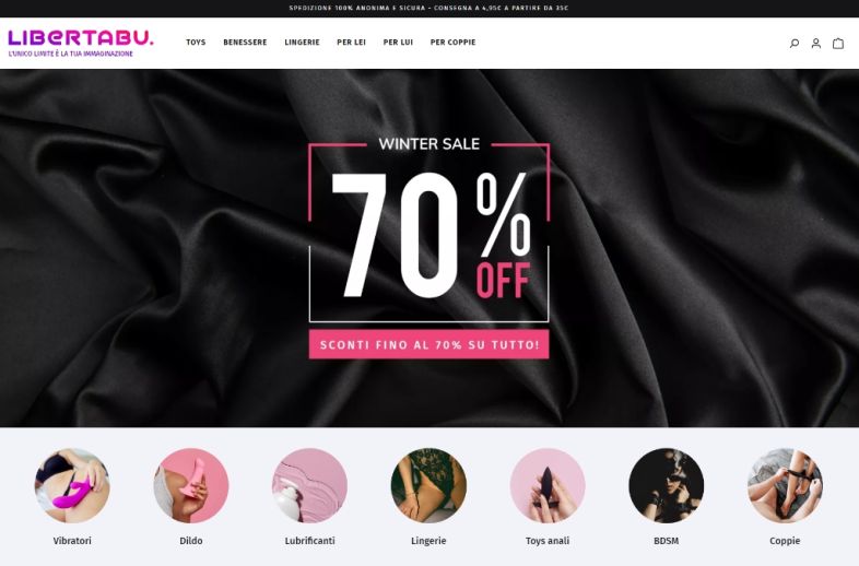 Negozio del cliente Libertabu