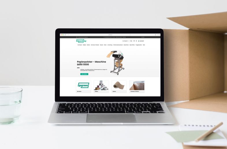 Onlineshop des Kunden Blishop.ch