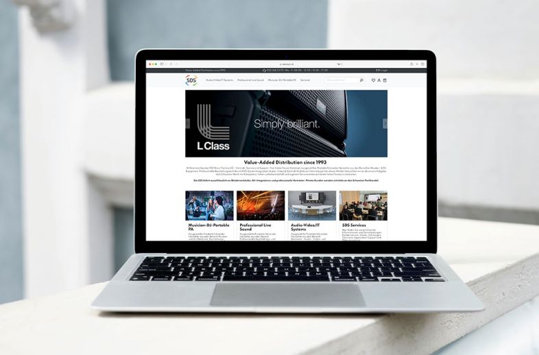 Winkel van de klant sdsmusic.ch