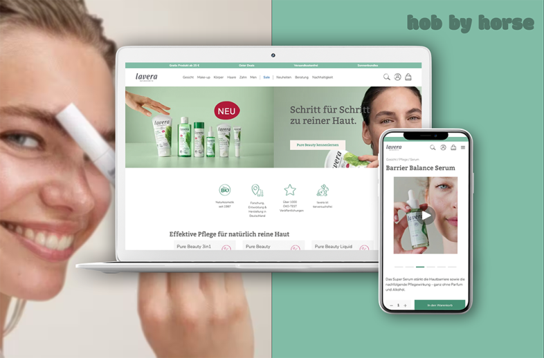 Onlineshop des Kunden https://www.lavera.de/