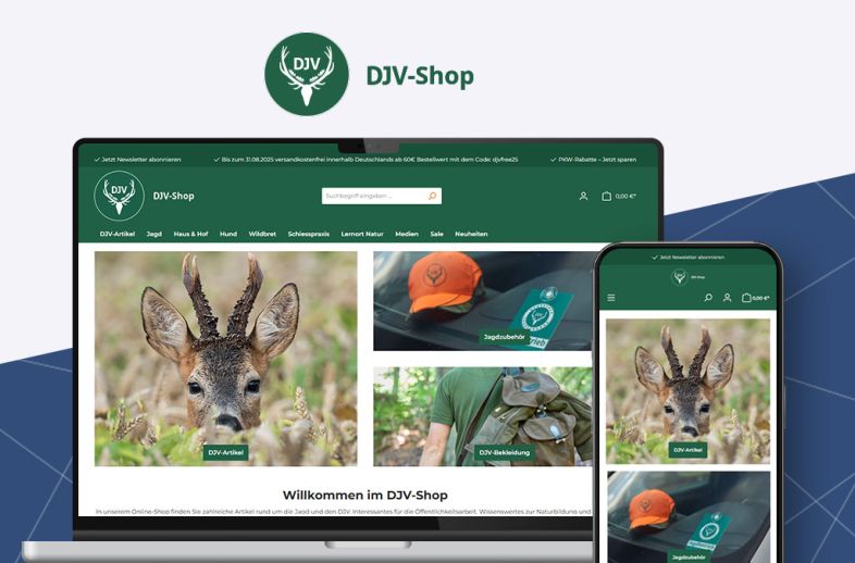 Onlineshop des Kunden DJV-Service GmbH