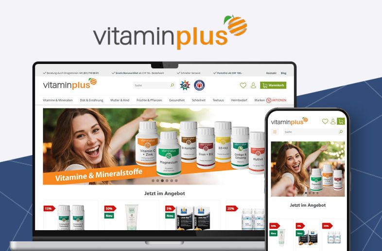 Onlineshop des Kunden vitaminplus.ch