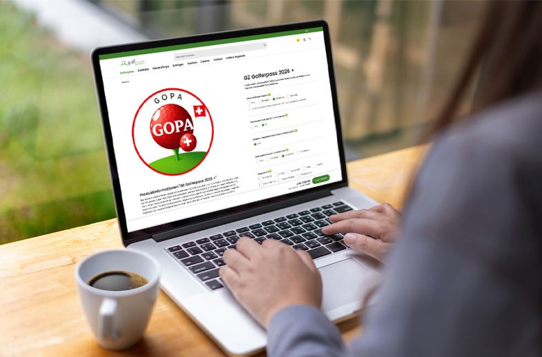 Onlineshop des Kunden GolferPass Swiss 