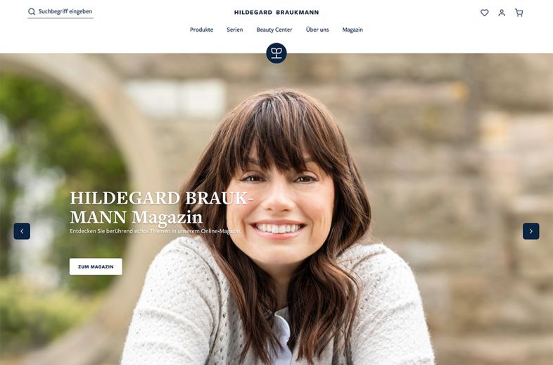 Onlineshop des Kunden HILDEGARD BRAUKMANN