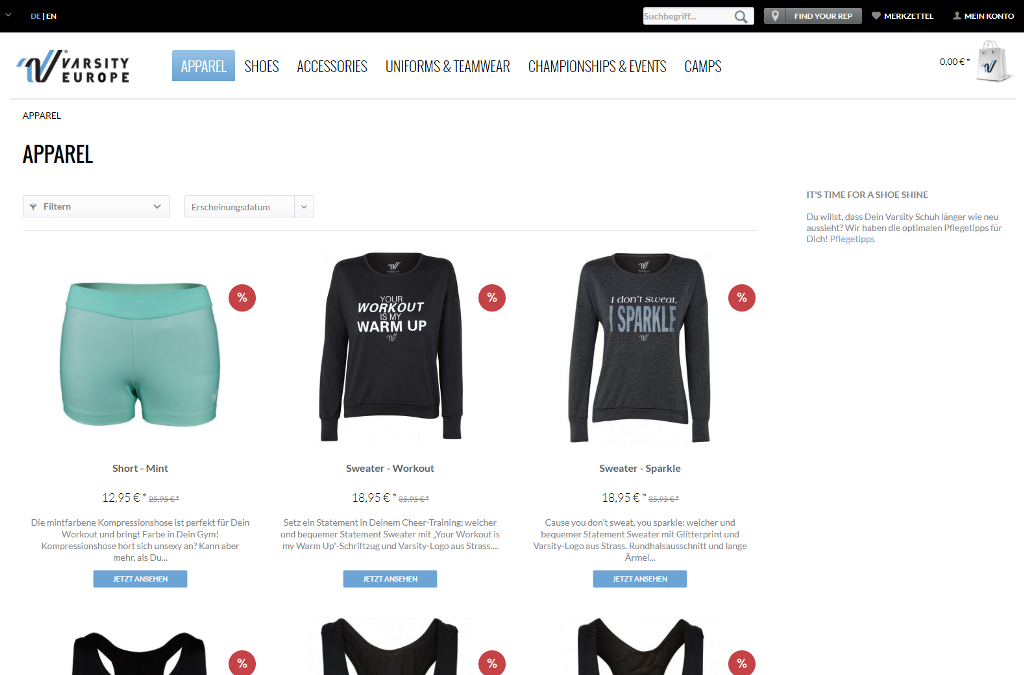 Varsity Europe