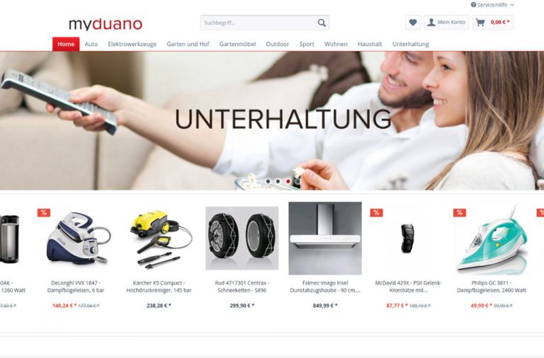 Winkel van de klant myDuano