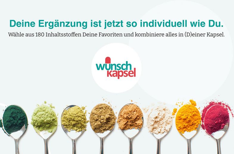 Onlineshop des Kunden Wunschkapsel